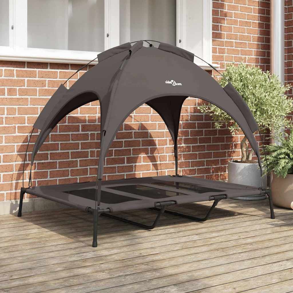 Letto per Cani Marrone 122 x 93 x 106,5 cm Acciaio